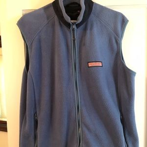 Vineyard Vines Men’s Vest - light blue and navy